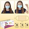 C-Cure Meltblown Fabric Kids 3 Ply Disposable Face Mask with Nose Clip for Boys & Girls, Suitable for Children Aged 5 to 12 Years for Unisex (Yellow, Pack of 100) view 4