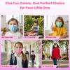 C-Cure Meltblown Fabric Kids 3 Ply Disposable Face Mask with Nose Clip for Boys & Girls, Suitable for Children Aged 5 to 12 Years for Unisex (Pink, Pack of 50) view 2
