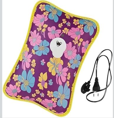 AMAZE THINGS Electric Hot Water Bag for Pain Relief | Heating Pad For Menstrual, Period Cramps, Back Pain Men & Women With Charging Cord | Hot Water Bag (Multicolour)
