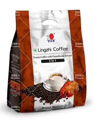 DXN Lingzhi coffee 3 In 1 with Ganoderma & Brazilian Powder