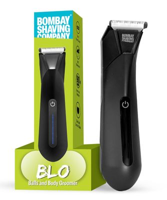 Bombay Shaving Company Blo Balls And Body Groomer for Men | Ceramic Blade, Safe for Sensitive Areas, Type C Flash Charging | Groin Trimmer for Men | 90-Minute Runtime | Shower-Friendly Waterproof Trimmer