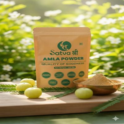 Amla Powder (100gm)| Drinking, Eating, Hair Nourishment | Repair Damage Hair & Skin Care|dry/Indian Gooseberry/imunity booster