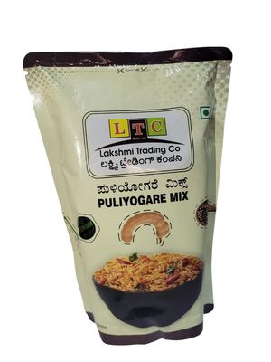 LTC Puliyogare Mix | Authentic South Indian Tamarind Rice Mix | Premium Spice Powder | Ready to Cook Traditional Puliyogare Powder | 200g