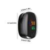 KIAAN ENTERPRISES Finger Tip Pulse Oximeter  SpO2 and Pulse Rate Monitoring Device with LED Display & Auto Power Off  Portable Oxygen Level Monitor for Home and Travel Use (SMH-01) view 2