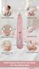MENOVAS Hot Water Bottle with Soft Cover - Long Hot Water Bag for Period Cramps, Leak-Proof 1L Large Hot Water Bottles with Bag, Natural Rubber + Bed Bottle Fluffy, Gifts for Men Women (Rabbit-Pink) view 4