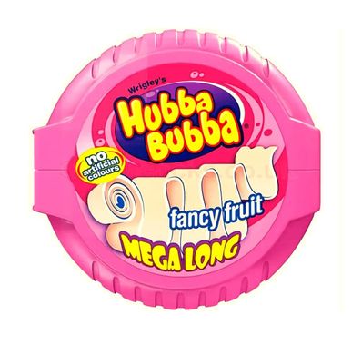 Hubba Bubba Fancy Fruit, Mega Long 56 g | Chewing Gum | Hubba Bubba Imported Chewing Gum
