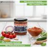 SimplySauces Mexican Hot and Spicy Chilli Oil, 150g Glass Bottle, Vegetarian, Garlic Flavor, Room Temperature Storage view 2