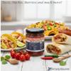 SimplySauces Mexican Hot and Spicy Chilli Oil, 150g Glass Bottle, Vegetarian, Garlic Flavor, Room Temperature Storage view 3