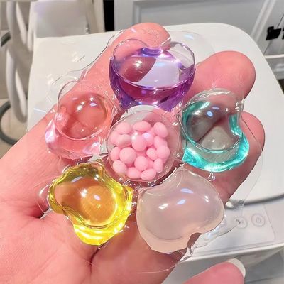 7-in-1 Dissolvable Magic Laundry Pods | Tough Stain Fighter for Top & Front Load Machines | Floral Aroma | Eco-Friendly | 1 Pod = 1 Wash for 5-7kg Loads (15)