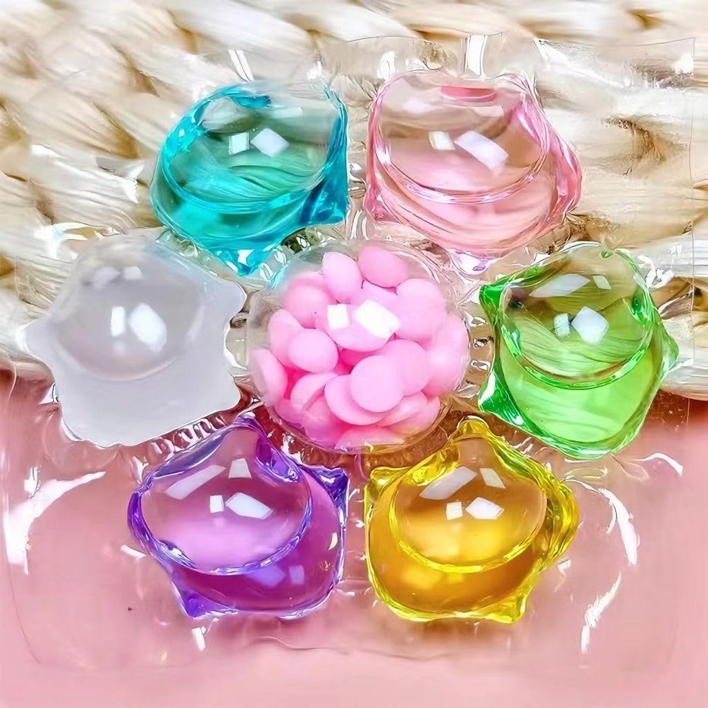 7-in-1 Dissolvable Magic Laundry Pods | Tough Stain Fighter for Top & Front Load Machines | Floral Aroma | Eco-Friendly | 1 Pod = 1 Wash for 5-7kg Loads (20)
