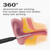 WiFi Ear Cleaning Camera Kit with HD Endoscope, 6 LED Lights, 8 Cleaning Tools, USB Charging, Compatible with iOS and Android, Black view 2