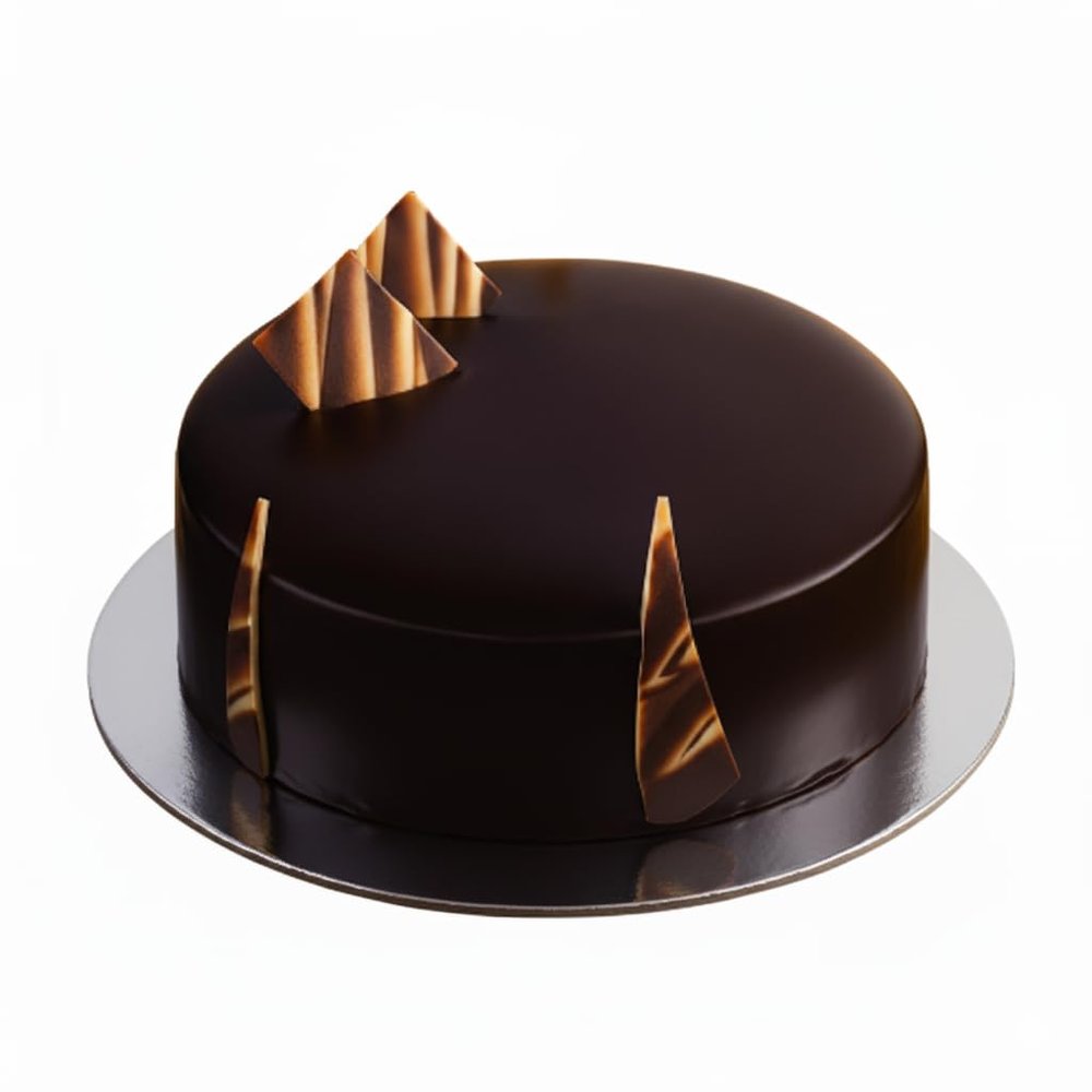 Browntree Choco Truffle Cake-1Kg| Rich & Creamy Chocolate Layer Cake | Eggless | Freshly Baked | Perfect for Birthday, Anniversary & Celebrations (1Kg)