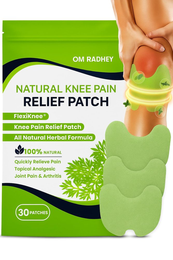 30 Pcs Herbal Knee Pain Relief Patches Wormwood Extract Heat Stickers for Knee, Back, Neck & Shoulder | 12-Hour Long-Lasting Comfort | Natural Warm Compress for Joint & Muscle Pain, Heat Therapy for Joint & Muscle Pain Relief