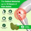 30 Pcs Herbal Knee Pain Relief Patches  Wormwood Extract Heat Stickers for Knee, Back, Neck & Shoulder | 12-Hour Long-Lasting Comfort | Natural Warm Compress for Joint & Muscle Pain, Heat Therapy for Joint & Muscle Pain Relief view 4