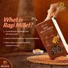 Arham Organic 180Gm Ragi Millet Pasta | Macaroni Pasta | Healthy, Light & Natural | No Maida | Non-GMO | No Preservatives | Chemical-Free (Pack of 4) view 3