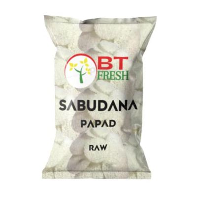 BT Fresh Ready to Fry Special Sabudana Papad (200 grams) | Pack of 3