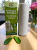 DC Enterprises Reusable & Washable Bamboo Kitchen Towel Roll | Eco-Friendly Heavy Duty Substitute for Paper Towels (25 Sheets) view 2
