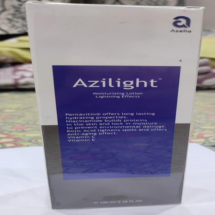 AZILIGHT MOISTURIZING LOTION LIGHYNINH EFFECTS