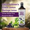 Hakim Suleman's Cold Pressed Karela Jamun Moringa Juice  Natural Herbal Drink, Supports Blood Sugar & Immunity, No Added Sugar, Preservatives or Artificial Flavours - 900 ml (Pack of 3) view 2