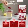 CalmAura Beetroot Powder|100% Plant-Based Ayurvedic Superfood | Natural Iron Energy Booster Heart Health Skin Glow Detox | Organic Nutrient-Rich Root Powder view 4
