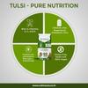 CalmAura Tulsi Leaf Powder| 100% Pure Holy Basil (Ocimum Sanctum) for Immunity & Respiratory Wellness | Ayurvedic Detox & Stress Relief Herbal Supplement | Natural Antioxidant Immunity Booster view 3