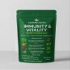 AlgEnergy Nutra Immunity & Vitality Super Green Powder Mix with Moringa, Ashwagandha, Amla, Beetroot, Flaxseed, Mint, Tulsi, Natural Vegan Supplement for Energy and Wellness (250 Gram) view 1