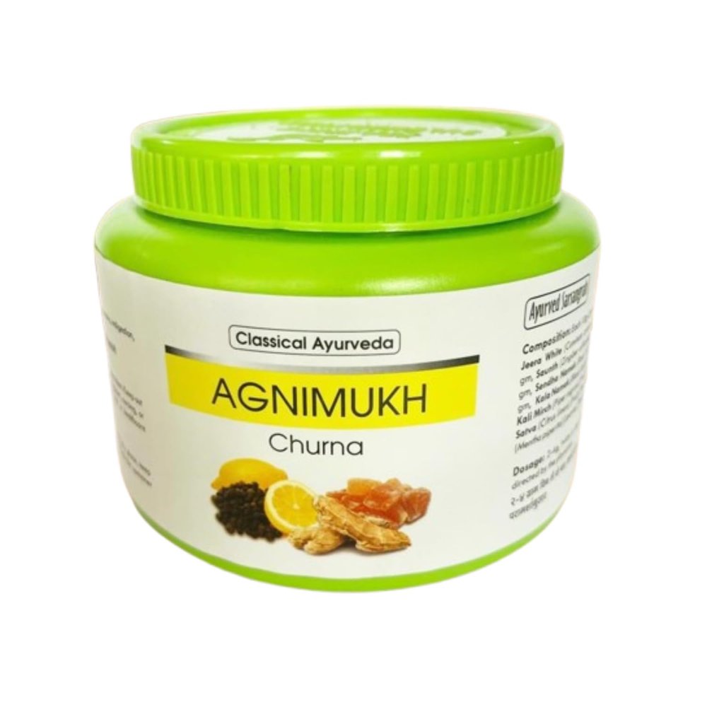 Hakim Suleman's Trikatu Churna, Ayurvedic Herbal Powder Blend of Ginger, Black Pepper & Long Pepper, Supports Digestion & Metabolism, Non-GMO & Natural - 200g (Pack of 3)