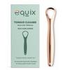 Equix Advanced Copper Tongue Cleaner for Adults | Ayurvedic Slim Tongue Scraper for Fresh Breath & Better Oral Hygiene | Premium One-Piece Pure Copper Mouth Cleaning Tool for Daily Wellness view 1