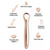 Equix Advanced Copper Tongue Cleaner for Adults | Ayurvedic Slim Tongue Scraper for Fresh Breath & Better Oral Hygiene | Premium One-Piece Pure Copper Mouth Cleaning Tool for Daily Wellness view 2