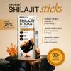 Ace Blend TRUBLK Shilajit Sticks | 5 Servings | With Over 75% Fulvic Acid & 80+ Trace Minerals | For Men & Women view 3