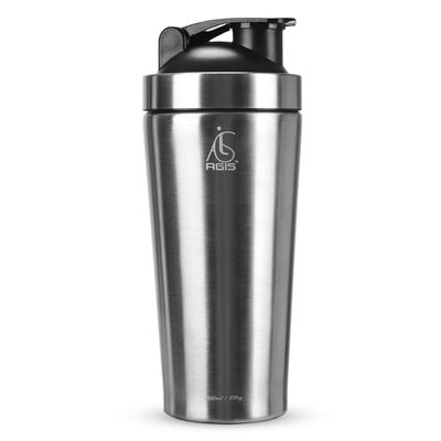 AGIS Steel Shaker Shaker Bottle for Protein Shakes | Leakproof | Bpa-Free