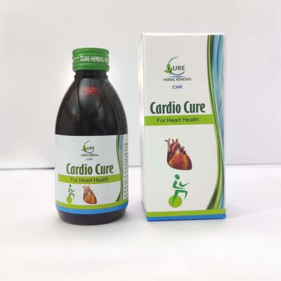 Cardio Cure Syrup 500ml Pack of 2 Heart Health Support & Stress Relief Promotes Healthy Heart Function & Balanced Lipid Levels Natural Cardiovascular Wellness