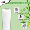 Eco-Friendly Bamboo Kitchen Towel Roll | Reusable & Washable up to 100 Times | Heavy-Duty Paper Towel Alternative (25 Sheets) view 3