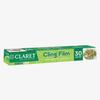Claret Food Grade PVC Cling Film for Kitchen | 30 Meter | Freshness Seal for Fruits, Vegetables, Meals & Leftovers | Transparent & Easy to Tear Food Wrapping Roll (Pack Of 1) view 1