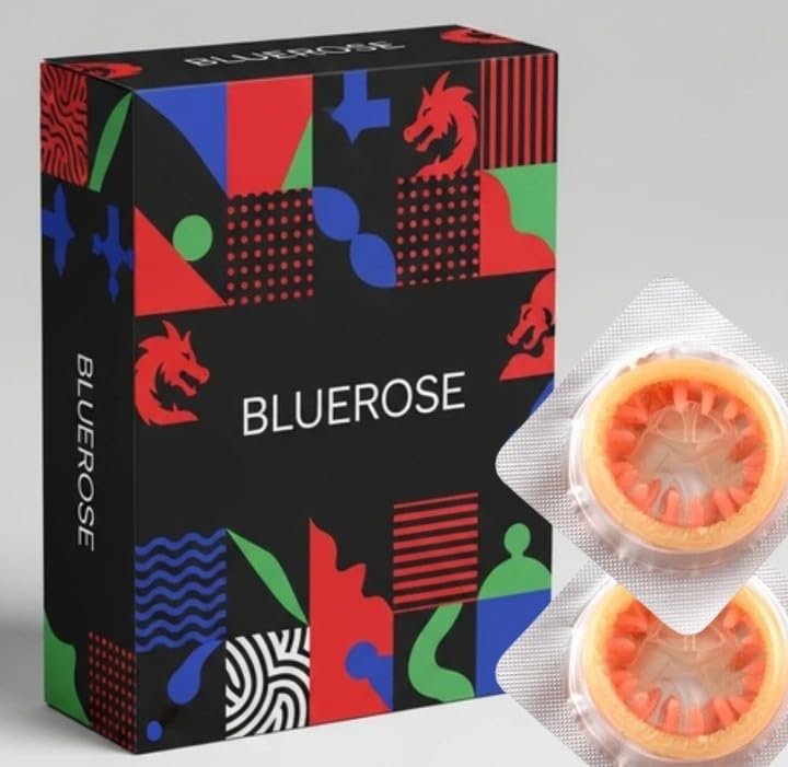 BlueRose latex condom for man 1 pcs set vanilla flavour multi colour