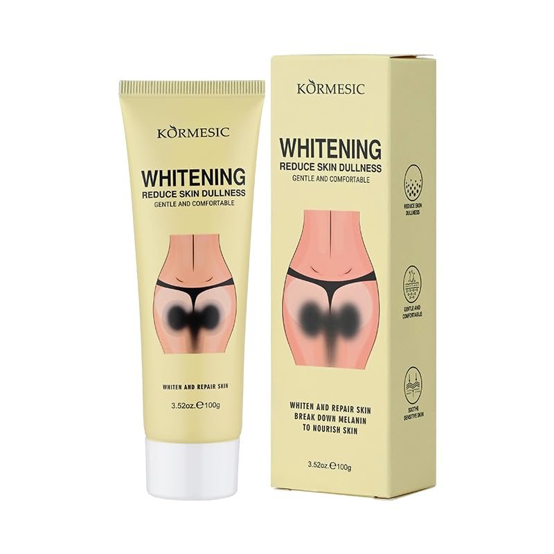 ENLIWISH Kormesic Intimate Area Brightening Cream for Bikini, Underarms & Private Parts | Skin Brightening & Dark Spot | Improves Pigmentation & Dullness | Gentle, Nourishing Formula for Smooth, Even-Toned Skin  100g