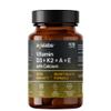 Agelabs Vitamin D3 + K2 (MK-7) with Vitamins A ,E with Calcium | Advanced Bone, Immunity & Heart Health Support | 60 Vegetarian Capsules | High Absorption Formula for Strong Bones, Vision & Skin Wellness view 1