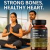 Agelabs Vitamin D3 + K2 (MK-7) with Vitamins A ,E with Calcium | Advanced Bone, Immunity & Heart Health Support | 60 Vegetarian Capsules | High Absorption Formula for Strong Bones, Vision & Skin Wellness view 4