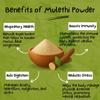 AyuraEarth Organic Mulethi Powder (200g) | Licorice Root/Yashtimadhu Powder | For Eating, Drinking, Skin Brightening, Hair Growth & Acidity Relief | 100% Natural & Chemical-Free view 4