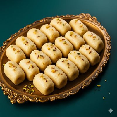 BANGLARMISTI Kheerpuli | Traditional Bengali Sweet, Soft, Juicy & Creamy Dessert, Heavenly Taste, 10 Pieces Pack, Freshly Delivered from Kolkata Across India
