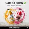 Refreshing Roots Malta Squash and Buransh Squash Combo Pack, Natural Himalayan Beverages, 300ml Glass Bottles, Pure and Dynamic Refreshment view 4