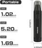 Cleanfly 2025 Nose & Ear Hair Trimmer  Stainless Steel Blades, Painless Grooming for Men & Women view 3