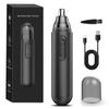 Cleanfly 2025 Nose Hair Trimmer, Portable Painless Ear and Nose Hair Trimmer for Men Women, USB-C Rechargeable, IPX7 Waterproof,No Pull, Precision Cut (Black) (Medium) view 1