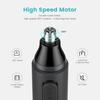 Cleanfly 2025 Nose Hair Trimmer, Portable Painless Ear and Nose Hair Trimmer for Men Women, USB-C Rechargeable, IPX7 Waterproof,No Pull, Precision Cut (Black) (Medium) view 2