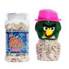 Rinkas Square Jar Chand Sitare  280 pcs & Small Cat Jar Spicy Fish  280 pcs | Chatmola Chand Sitare Treats | Chatpati Sweets for Kids | 90s Nostalgia | Khatti Mithi Goli | Sweet & Sour Star Delight view 1