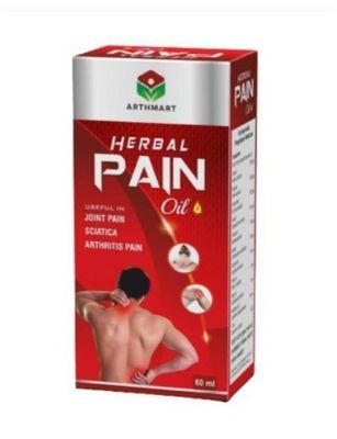 Arthmart Herbal Pain Oil for Joint Pain, Sciatica, Arthritis Relief, 65ml