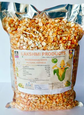 Lakshmi Desi Maize/Makka Kernels 400 Gram | 100% Natural & Organic Corn | Premium Makkai Dana | Farm Fresh, Non-GMO, Chemical-Free | Ideal for Porridge, Snacks, and Home Cooking (Makka ki Roti)