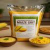 Lakshmi Premium Maize/Makka Girt/Daliya/Porrige 400 Gram| 100% Natural Desi Makkai Granded Grit | Fresh Desi Rava for Home & Commercial Use view 1