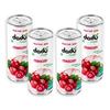 Dadu Fresh Cranberry Juice | Pure Natural Fruit Healthy Beverage | Not from Concentrate, No Added Sugar, No Preservatives or Artificial Flavours | Vitamin Rich & Naturally Refreshing | 4 Cans x 320ml (1280ml) view 1