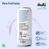 Dadu Fresh Blueberry Juice | Pure Natural Fruit Healthy Beverage | Not from Concentrate, No Added Sugar, No Preservatives or Artificial Flavours | Vitamin Rich & Naturally Refreshing | 4 Cans x 320ml (1280ml) view 3